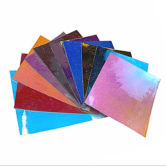 Flame nail stickers! - 10 colours per pack - Picture 2 of 5